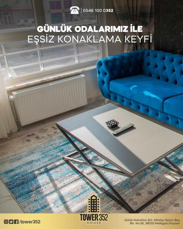 Tower352 Aparthotel Kayseri Eksteriør bilde